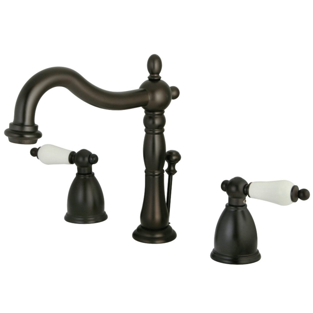 Kingston Brass KB1975PL Heritage Widespread Lavatory Faucet with Retail
