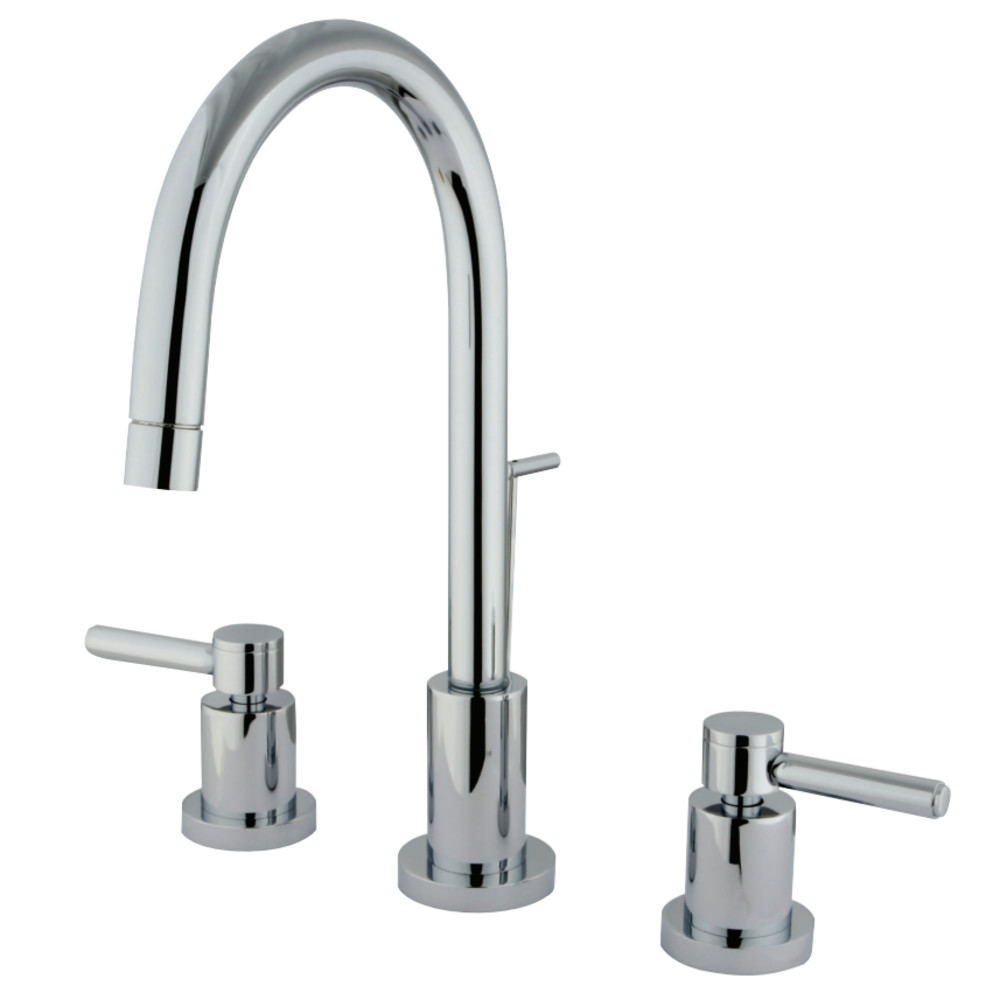 Kingston Brass KS8951DL Concord Mini Widespread Lavatory Faucet with ...