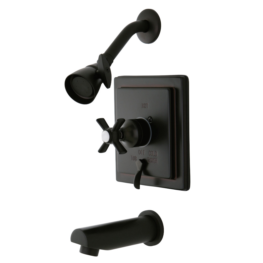 Kingston Brass KB86550ZX Tub/Shower Faucet, Oil Rubbed Bronze