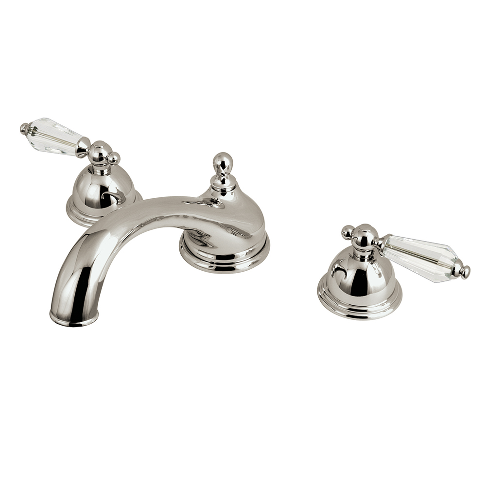 Kingston Brass KS3358WLL Roman Tub Filler Bath Tub Faucet Faucet With