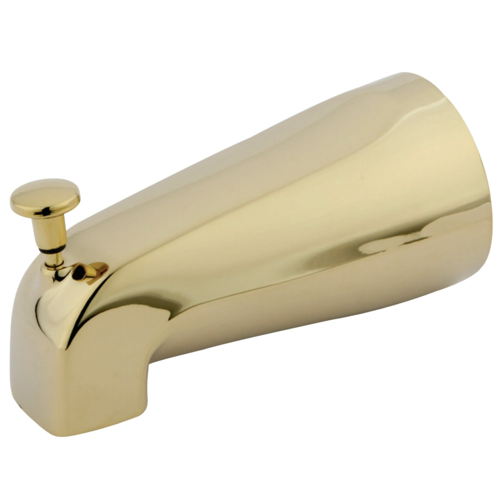 Kingston Brass K188A2 5" Tub Spout with Diverter, Polished Brass