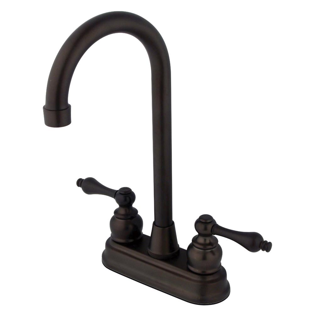 Kingston Brass KB495AL Victorian 4Inch Centerset Bar Faucet, Oil