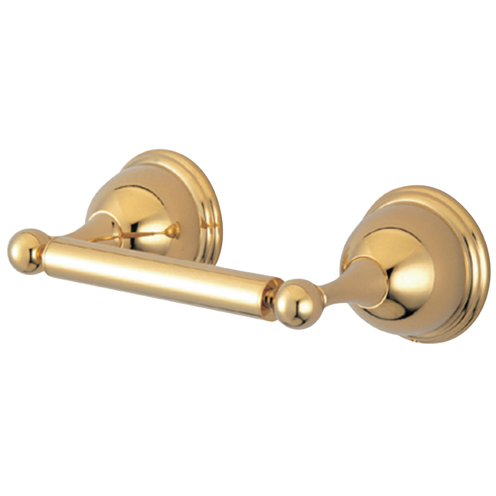 Kingston Brass BA3968PB Restoration Toilet Paper Holder Polished Brass   BA3968PB 