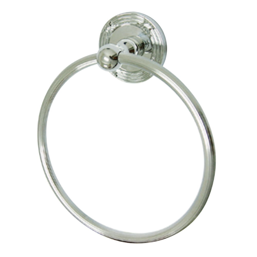 Kingston Brass BA9314C Towel Ring, Chrome Kingston Brass