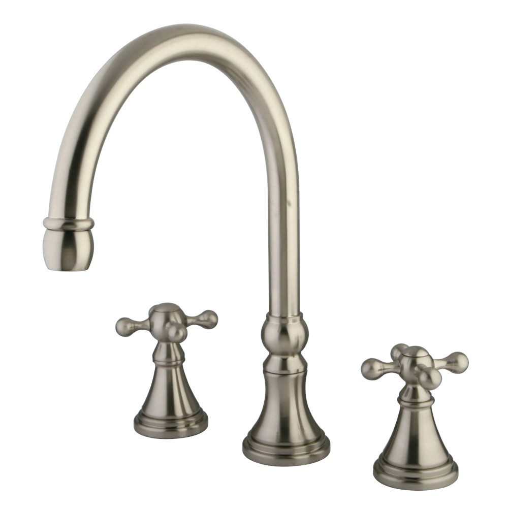 Kingston Brass Ks2348kx Roman Roman Tub Filler Brushed Nickel Kingston Brass