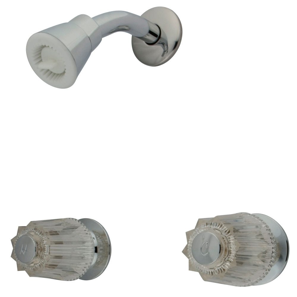 Kingston Brass KF114C 8Inch Center Tub and Shower Valve without Spout