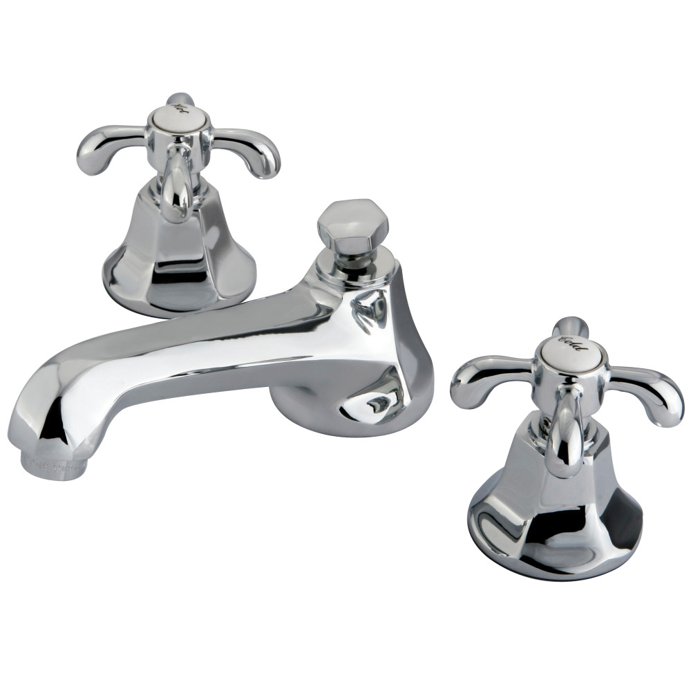 Kingston Brass KS4461TX French Country Widespread Lavatory Faucet,CP