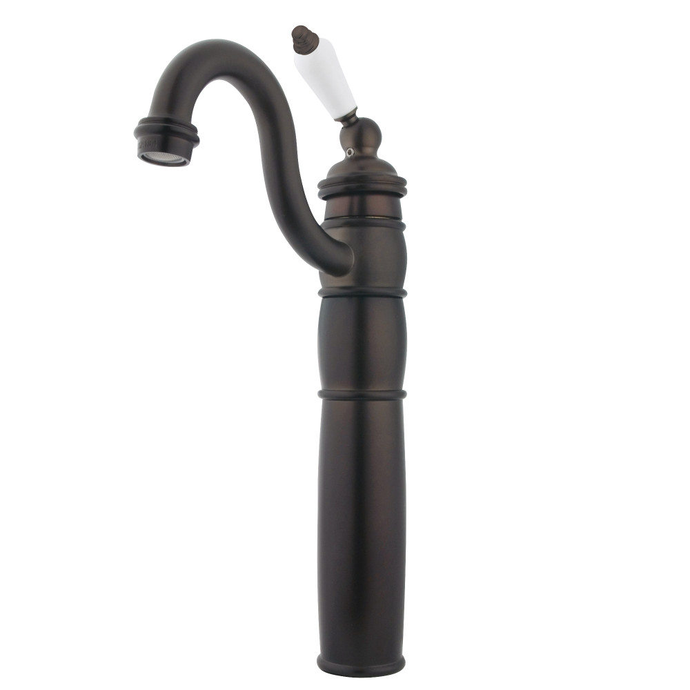 Kingston Brass KB1425PL Heritage Vessel Sink Faucet, Oil ...