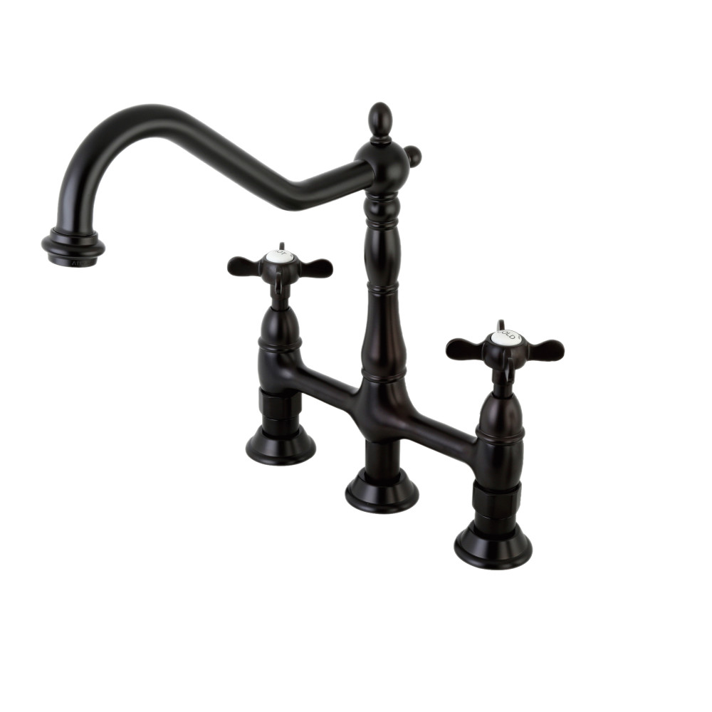Kingston Brass Ks1275bexbs 8 Centerset Kitchen Faucet With Kingston Brass Ks1275bexbs 8 Centerset Kitchen Faucet With Sprayer Oil Rubbed Bronze